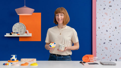 Terrazzo Home Accessories with Jesmonite