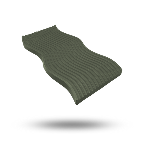 Long Wavy Burner Tray